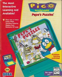 Pepe's Puzzles Sega Pico US box art